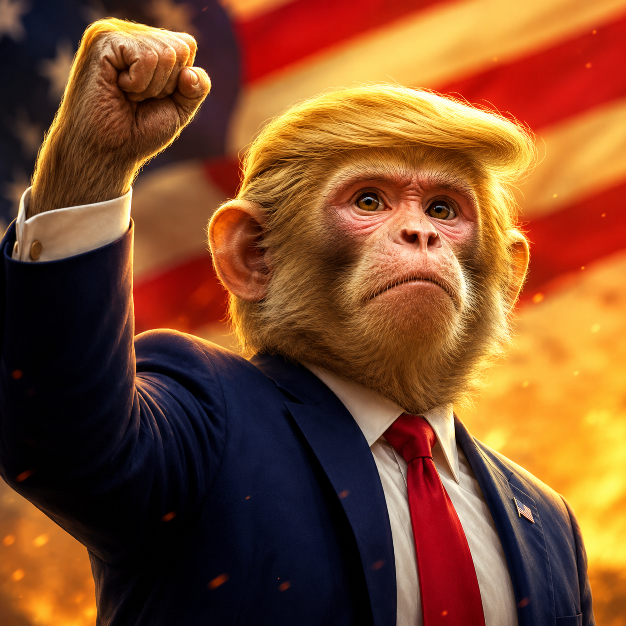 The Trump Ape logo